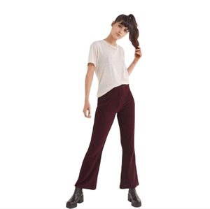 URBAN OUTFITTERS 'Cassidy' Ribbed Kick Flare Pants 2